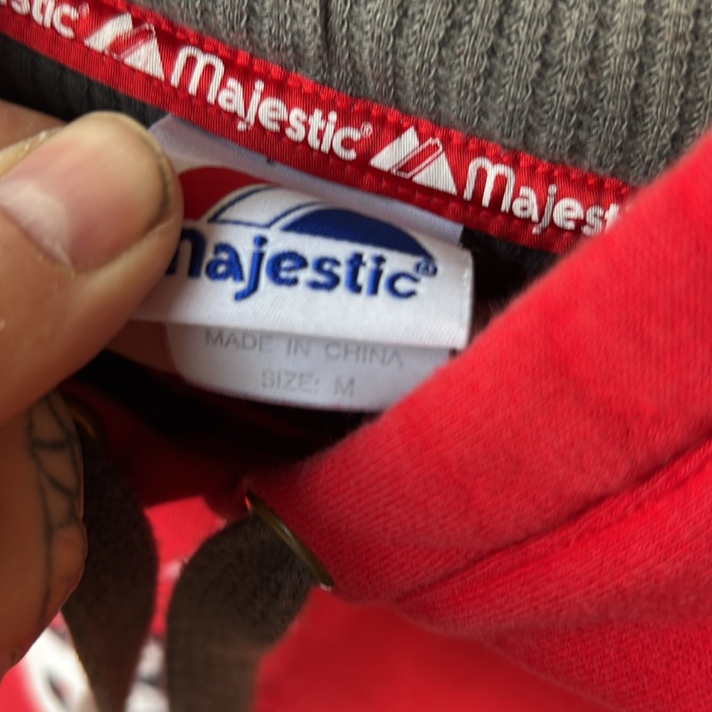 Majestic Cardinals National League Hoodie Size Medium - Picture 4 of 5
